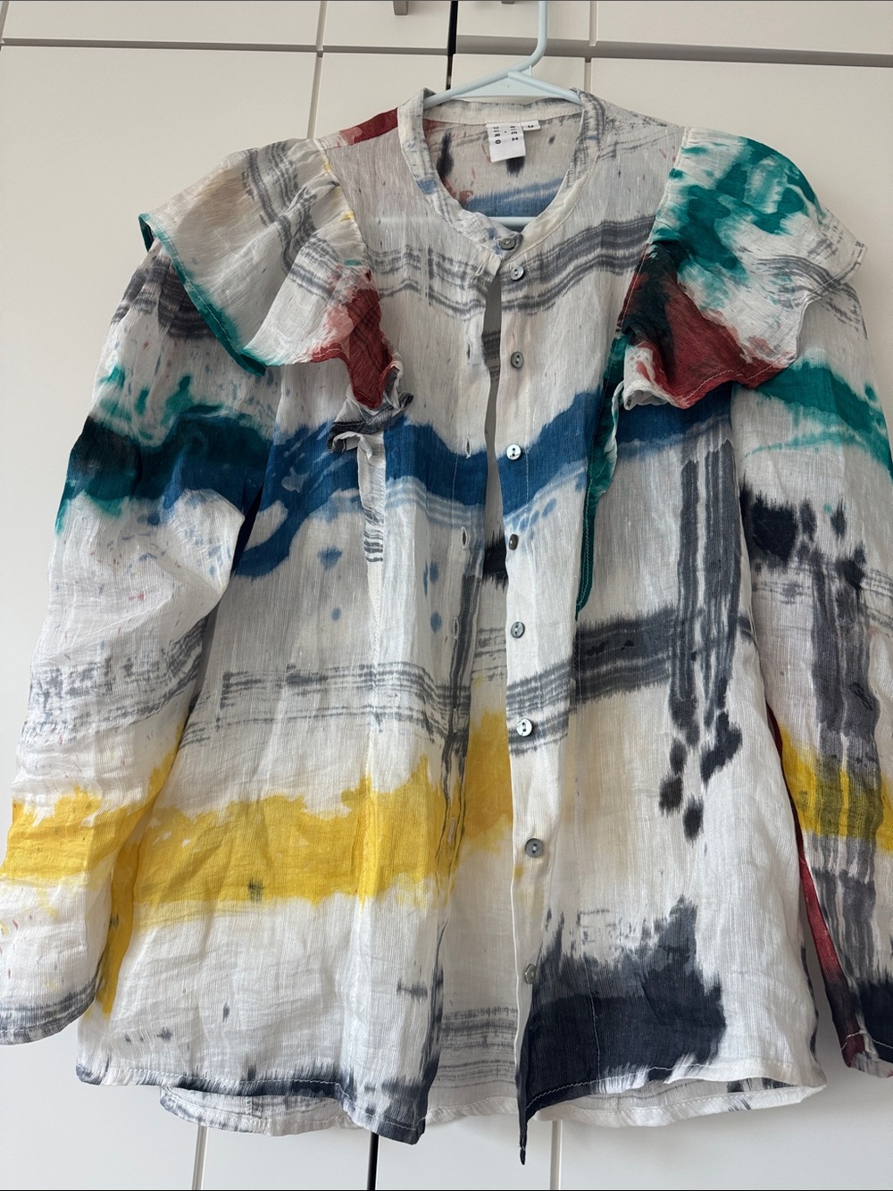 Osei Duro : Lightweight silk top medium